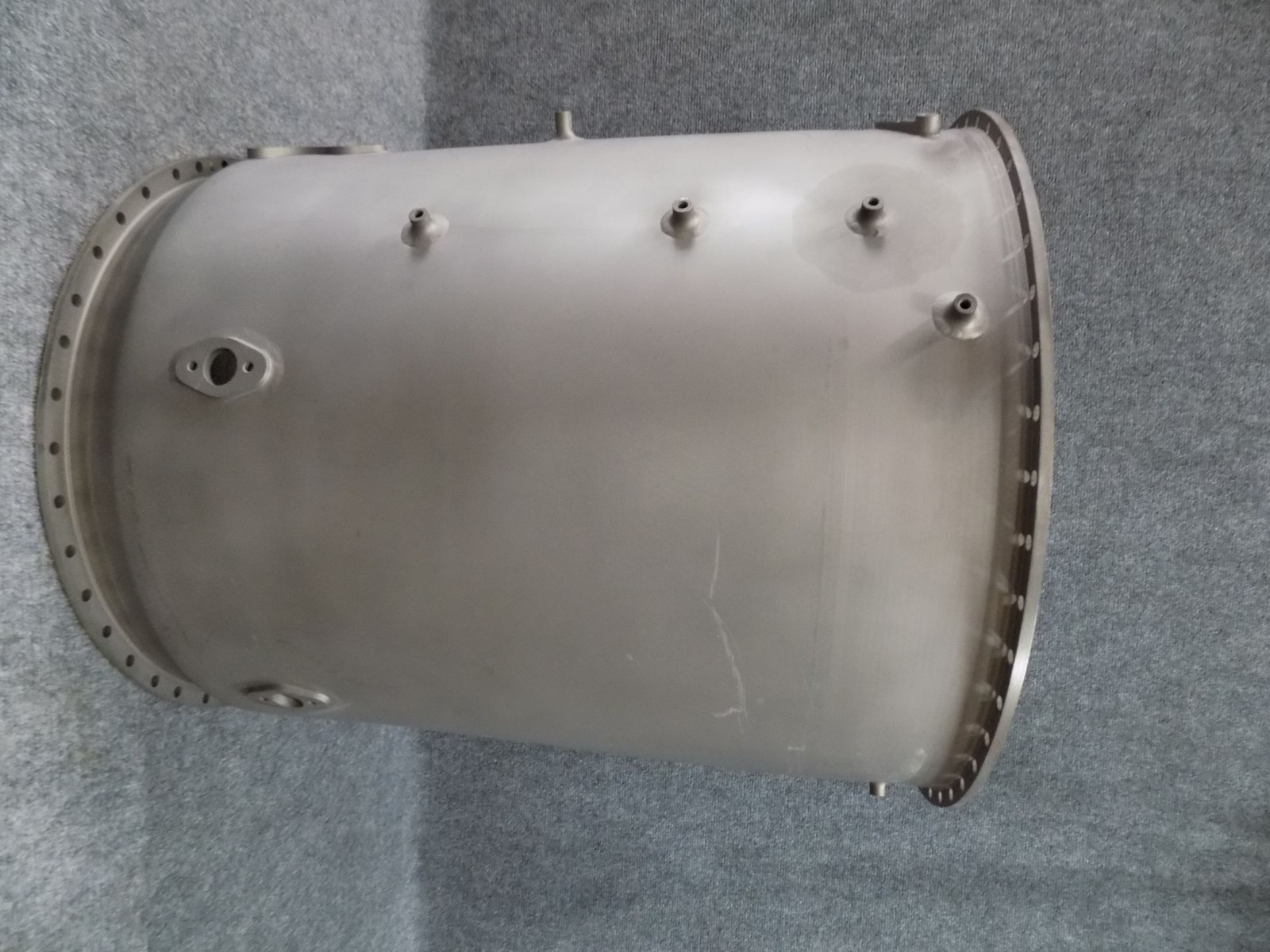 CASE; CONBUSTION CHAMBER; AIRCRAFT GAS TURBINE PN 6842689 NSN 2840-00-012-7130