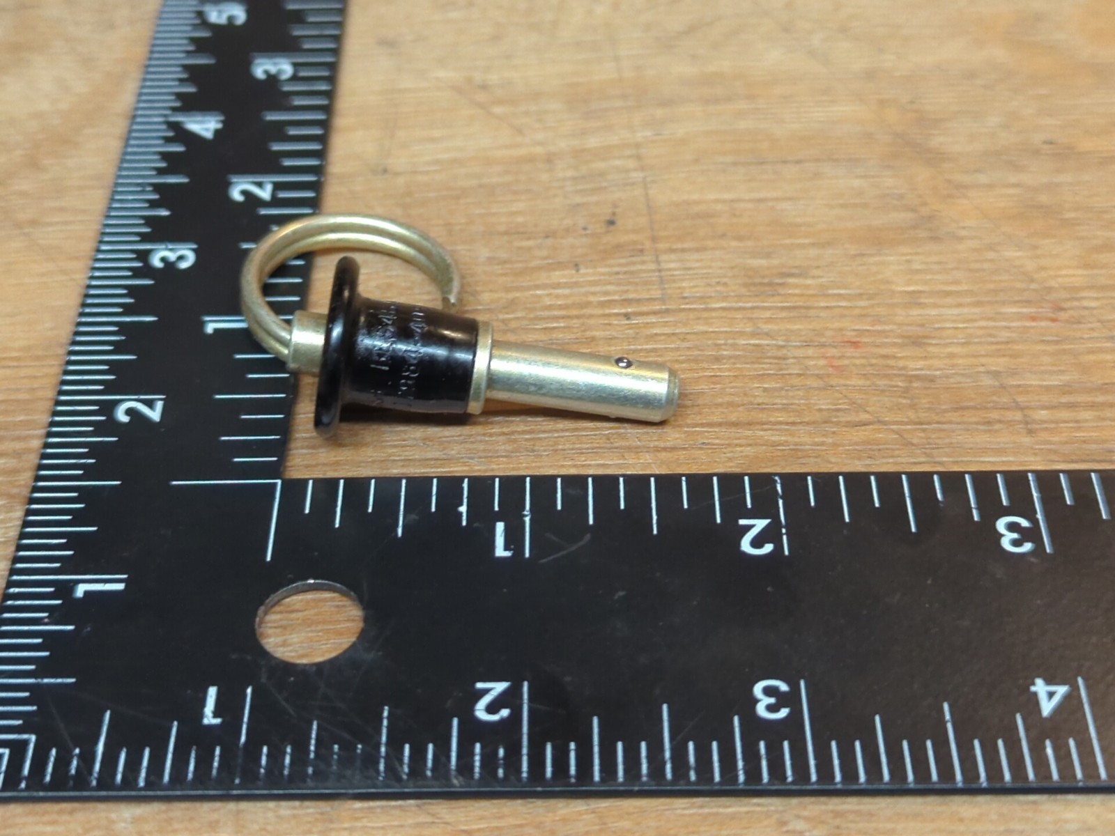 (1) 1/4″ X 1/2″ GRIP , Steel AVIBANK BALL LOCK QUICK RELEASE PIN