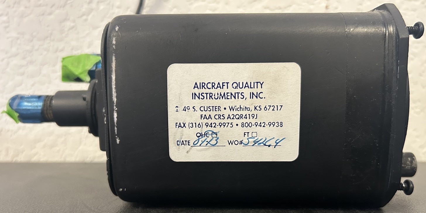 RC ALLEN RCA22-7 Attitude Indicator Gyro Horizon – PN 102-0041-04 – Tested Works