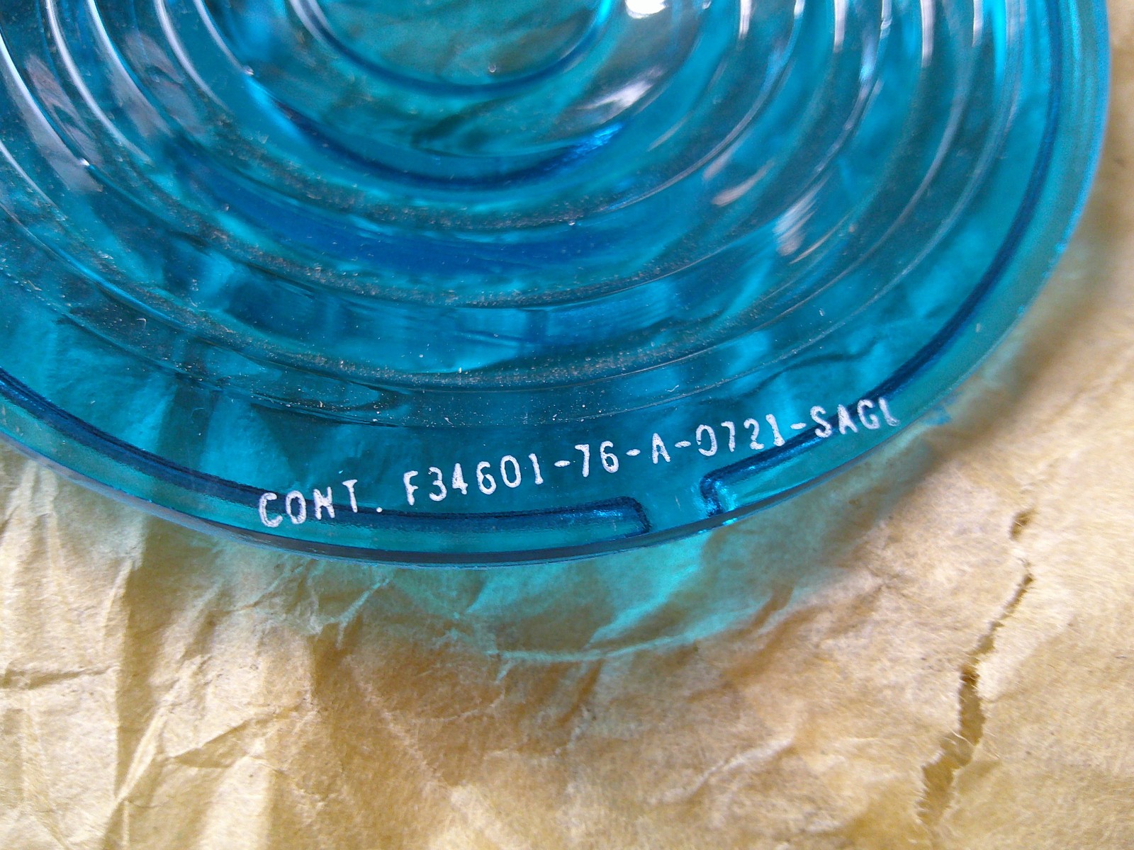 GRIMES NAVIGATION LIGHT LENS P/N: A-5626A-4 , NEW SURPLUS
