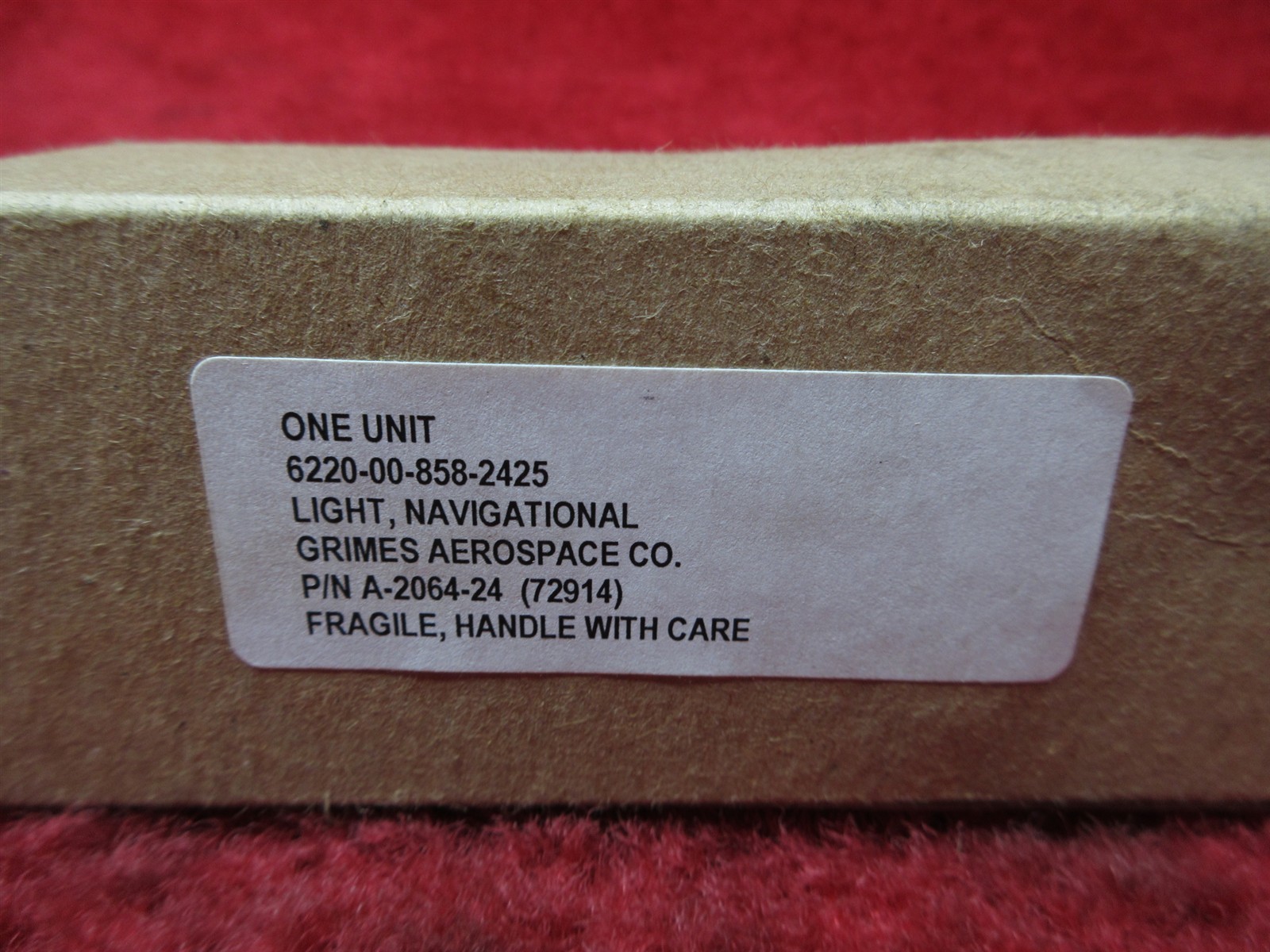 Grimes Tail Light 24V PN A-2064-24, 6220-00-858-2425