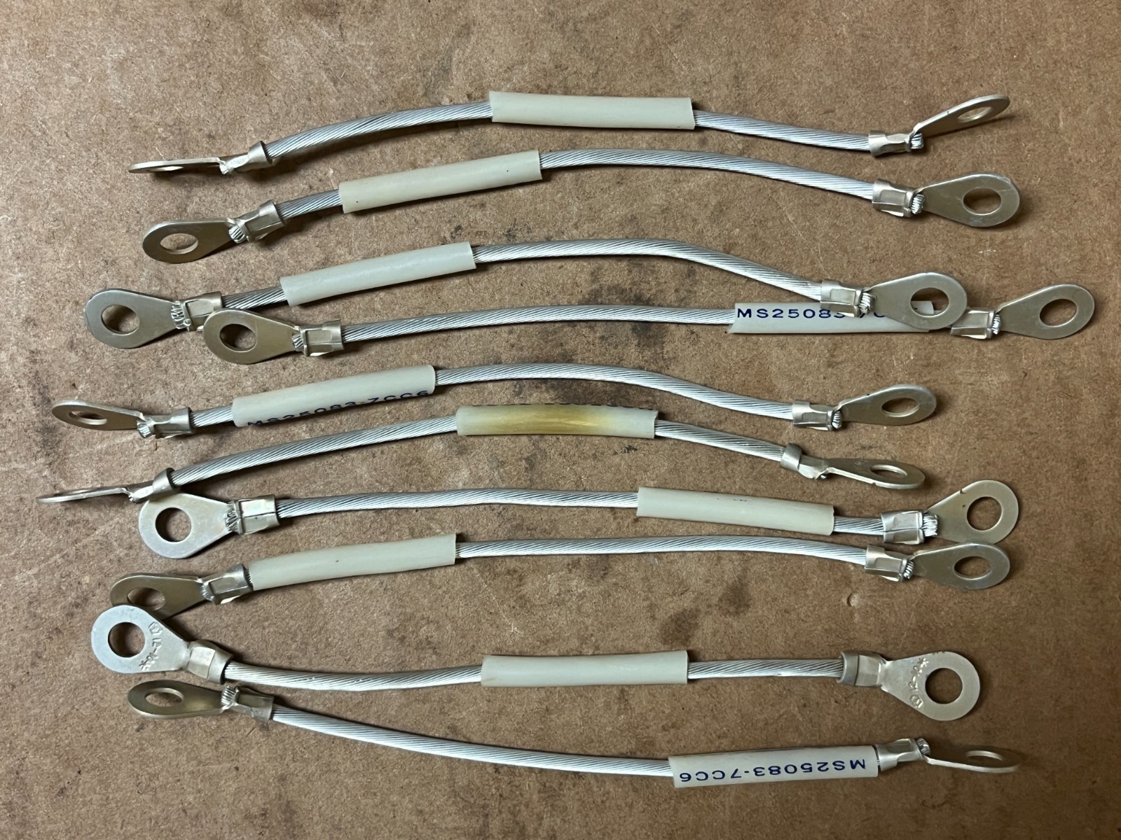 Lot of 10 Electrical Lead P/N MS25083-7CC6 SA M83413/8-C006CC New Free Shipping