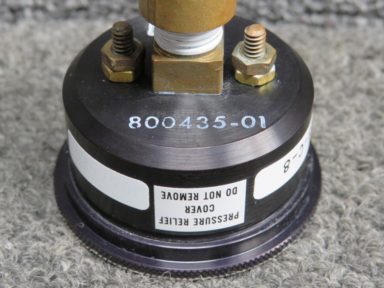 800435-01 Mooney M20K Oxygen Supply Pressure Indicator