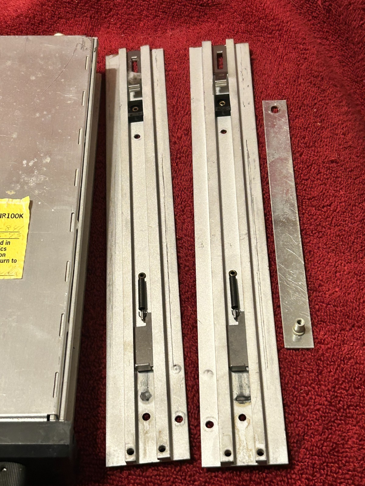 NARCO AVIONICS ADF 841 TSO RECEIVER WITH MOUNTING RAILS