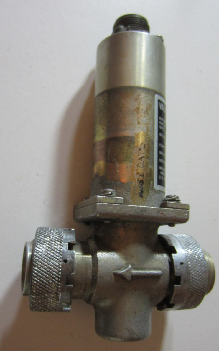 FUEL SOLENOID VALVE (JETTISON VALVE) P/N V-20000-17 NA5-6190 VALCOR ENGINE CORP