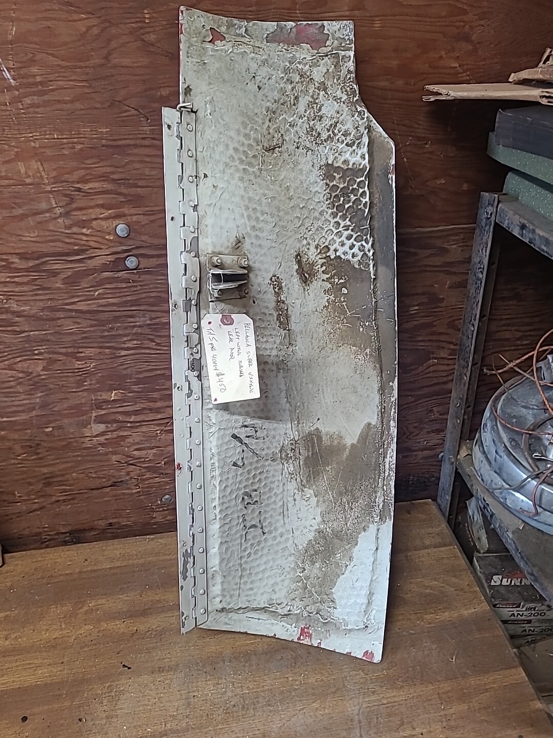 Bellanca 17-30A Viking Main Gear Door INBD LH P/N 4001-1 (0524-2120)