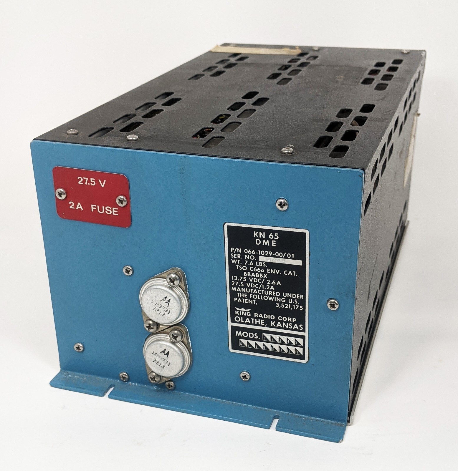 KN-65 DME Receiver / King / 066-1029-00/01 / 4449