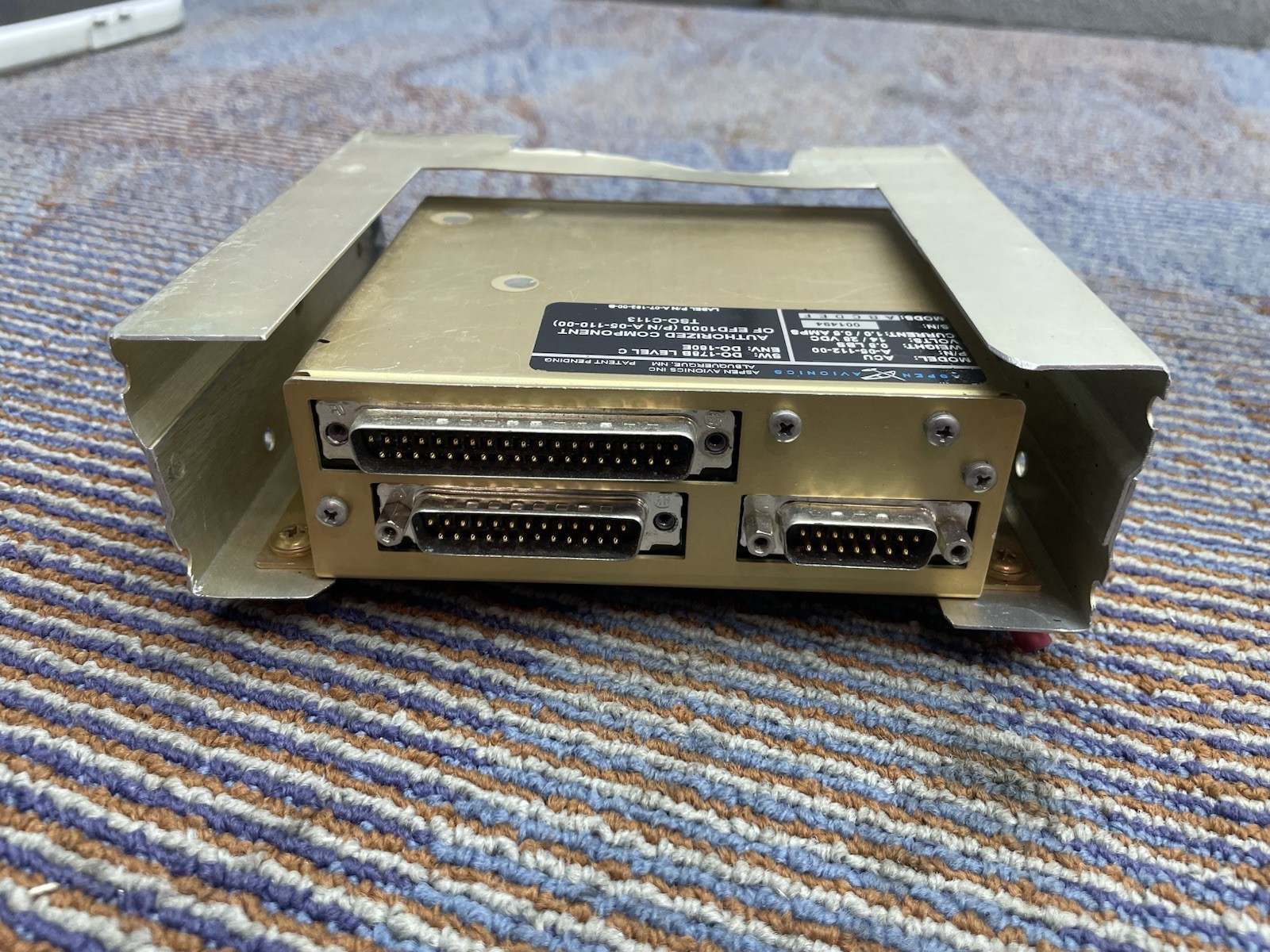 Aspen Avionics Inc. PFD 1000 EFD 910-00001-001 rev. G Bonanza K35