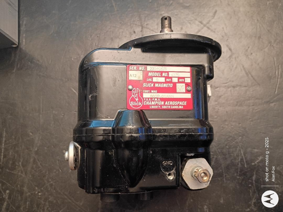 Slick magneto 4370- 500 hours since new in 2023