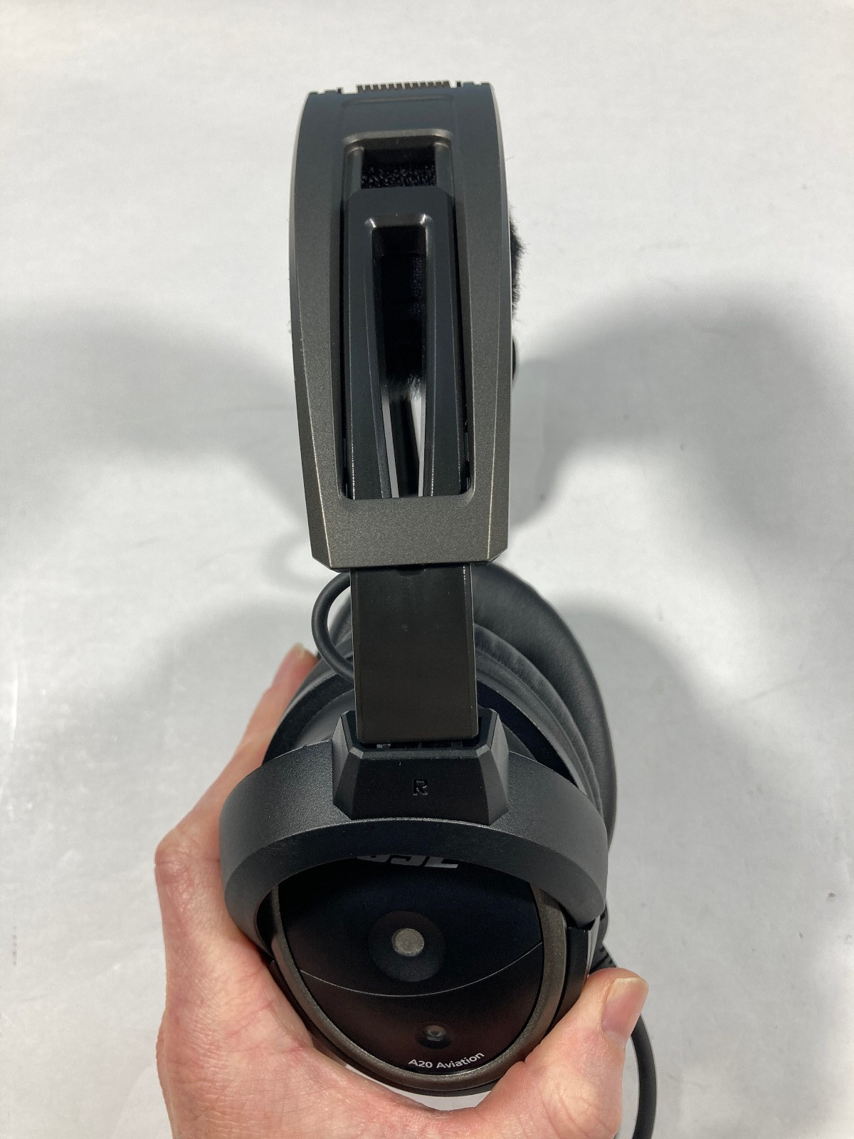 Bose A20 Aviation Headset with Helicopter u174 Plug and Soft Case