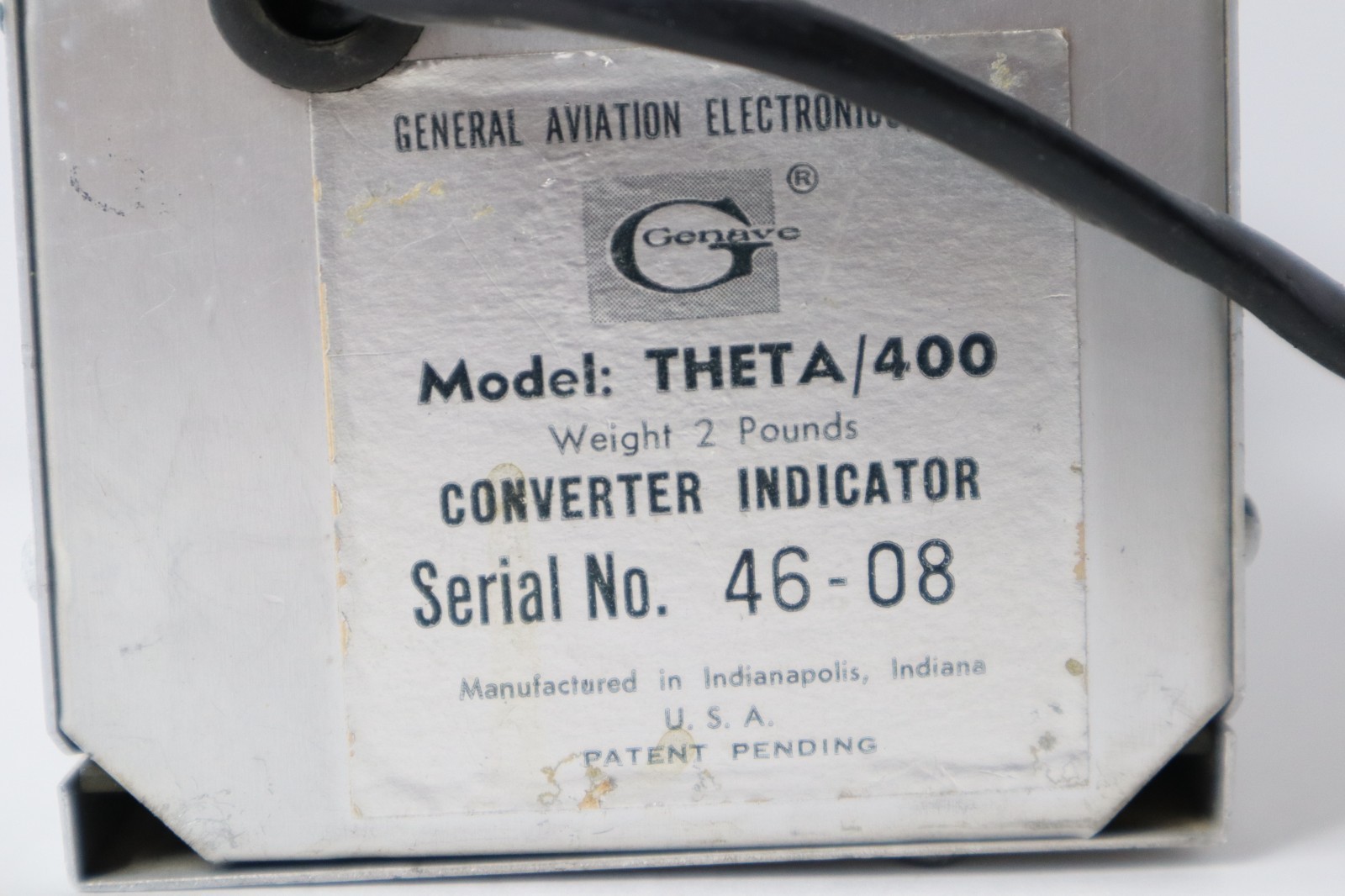 Genave THETA 400 Converter Indicator