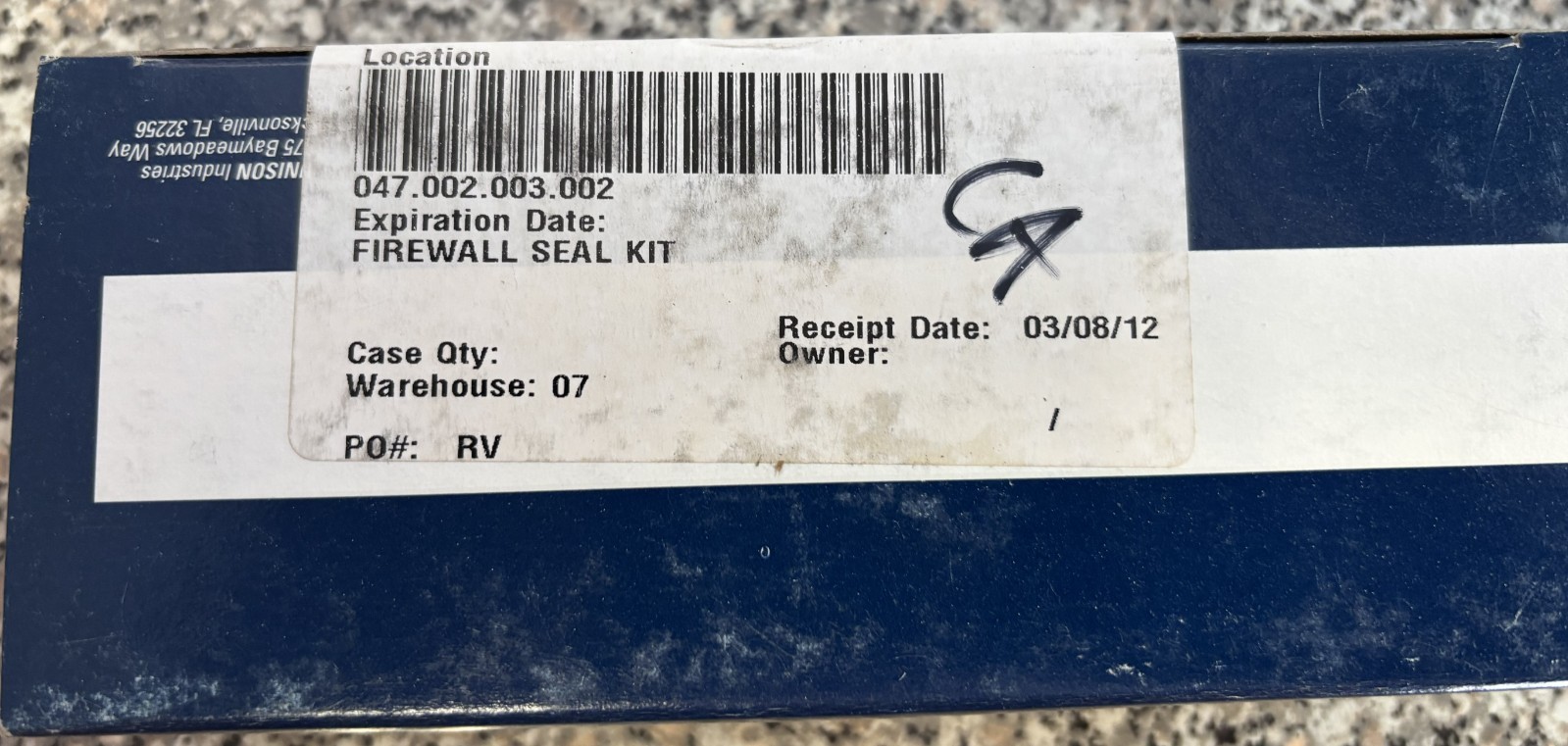 Unison 9043205 Firewall Seal Kit GE CF6-50 NEW FAA 8130-3 PMA