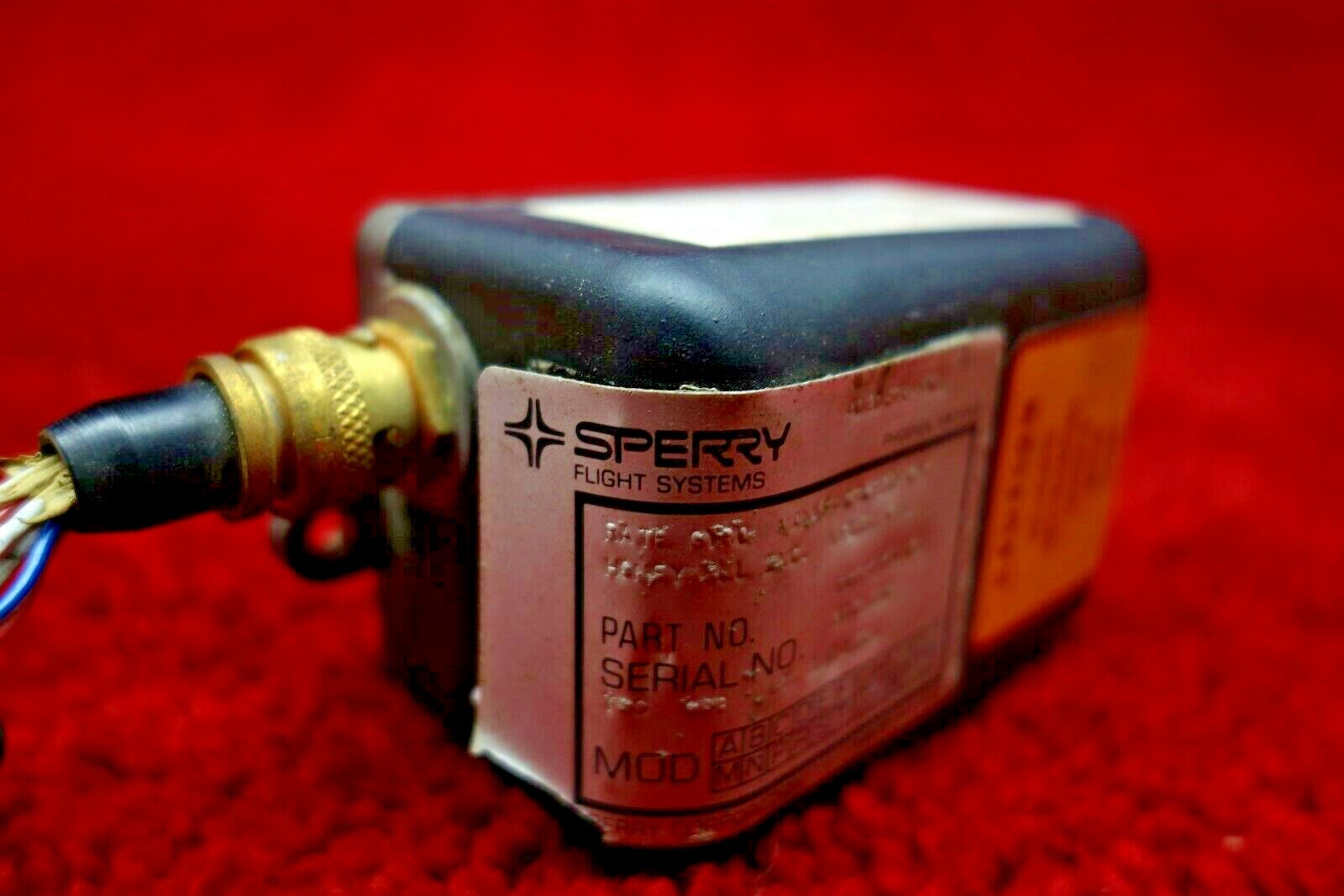 Sperry Honeywell Rate Gyro PN 4020576 901 662472AJ01