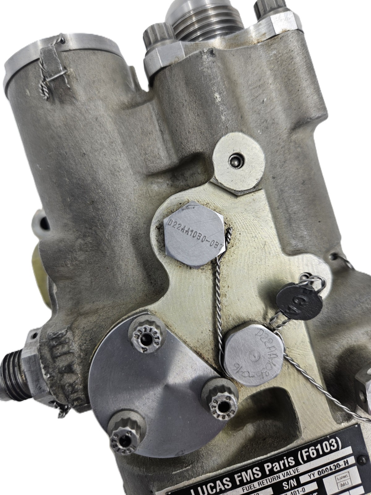 LUCAS FMS PARIS (F6103) D22AA1043 FUEL RETURN VALVE [FAST SHIPPING]