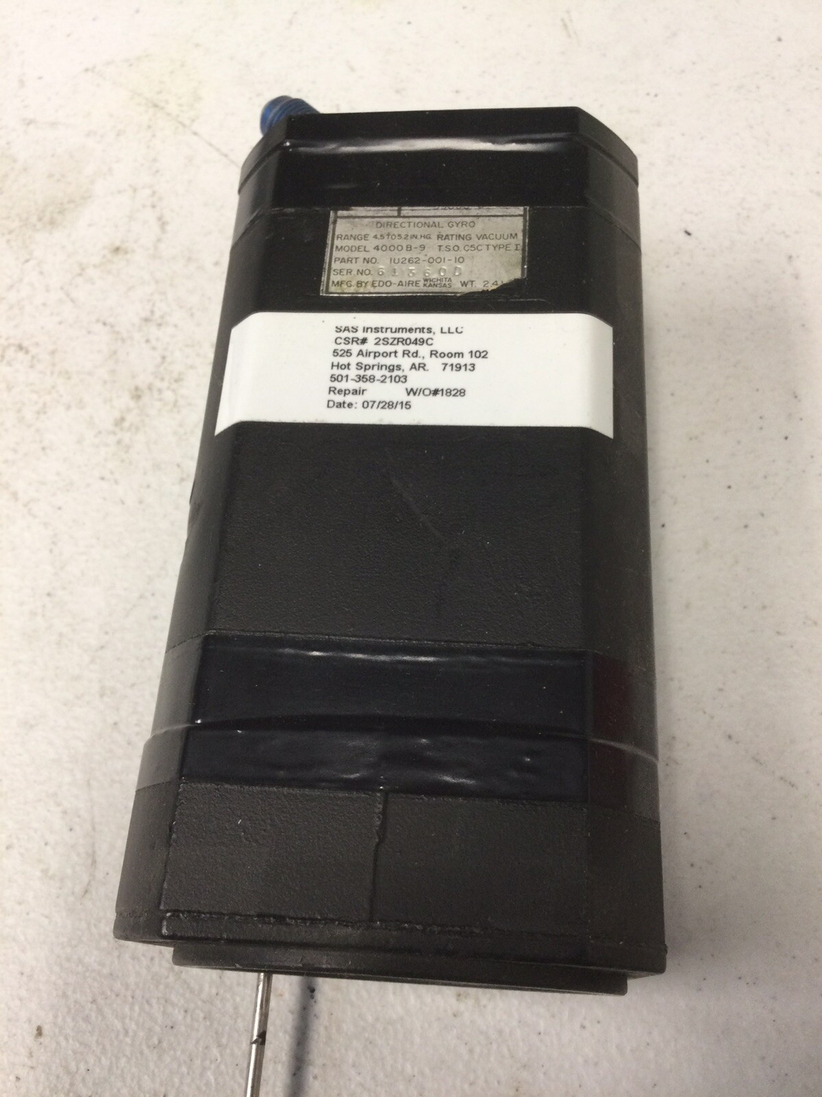 Edo-Aire Directional Gyro 4000B-9 (IU262-001-10) – 30-day warranty