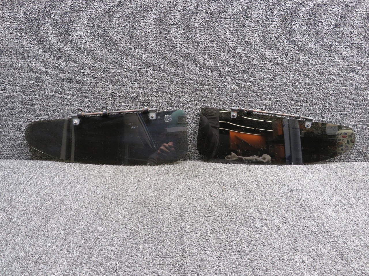 100873-002 Piper PA28-181 Sun Visor Blade Set of 2 (Scratches, Crazing)