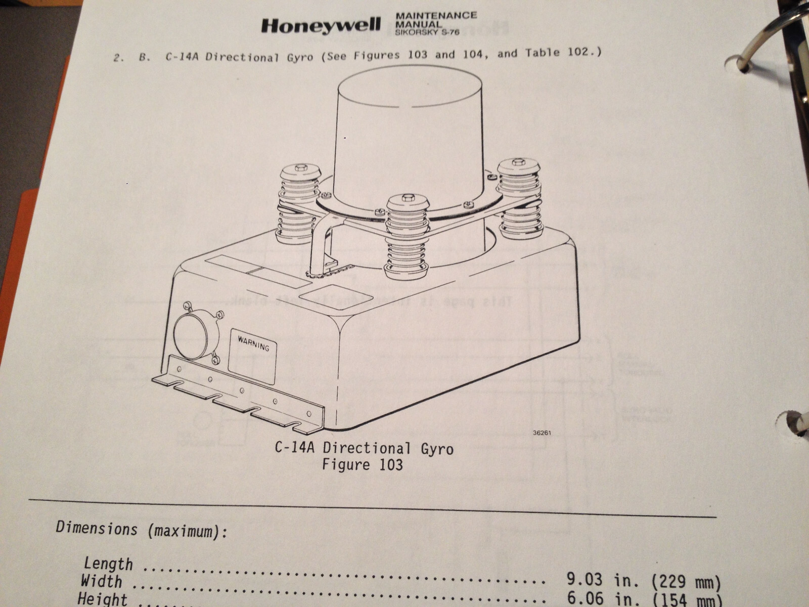 Honeywell SPZ-7000 AFCS in Sikorsky S-76A, S-76B, S-76A Arriel MaintenanceManual