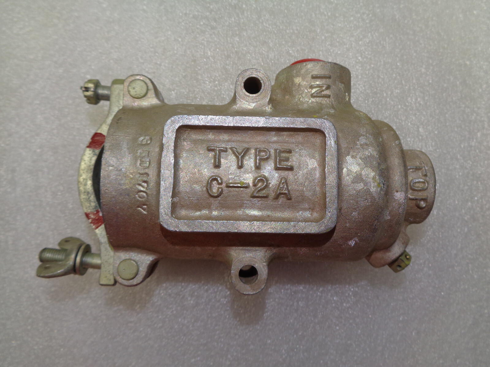 AIRCRAFT FUEL FILTER STRAINER HOUSING ASSEMBLY TYPE C2A