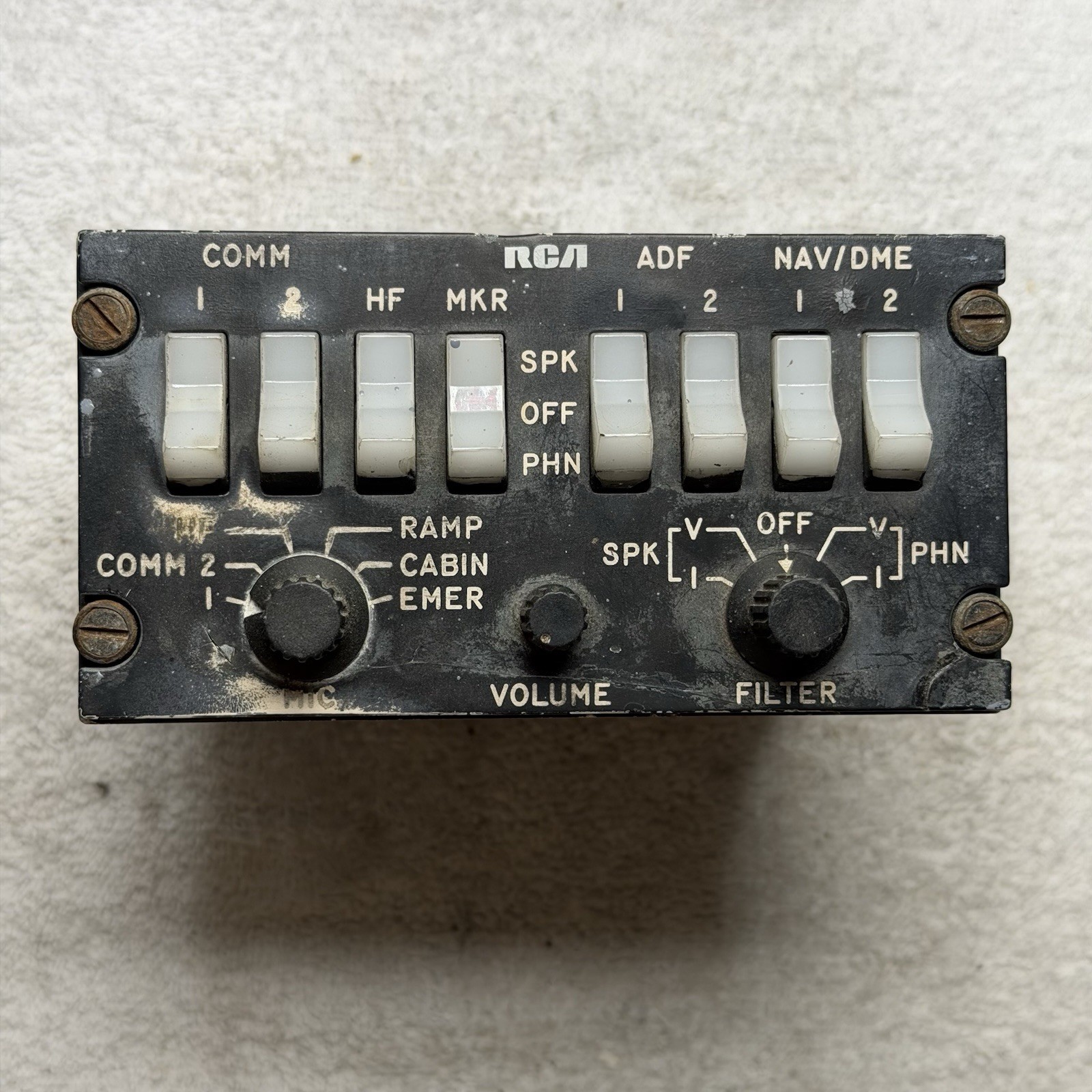 RCA AVA-310 Audio System Panel C-50B MI-592181-5A