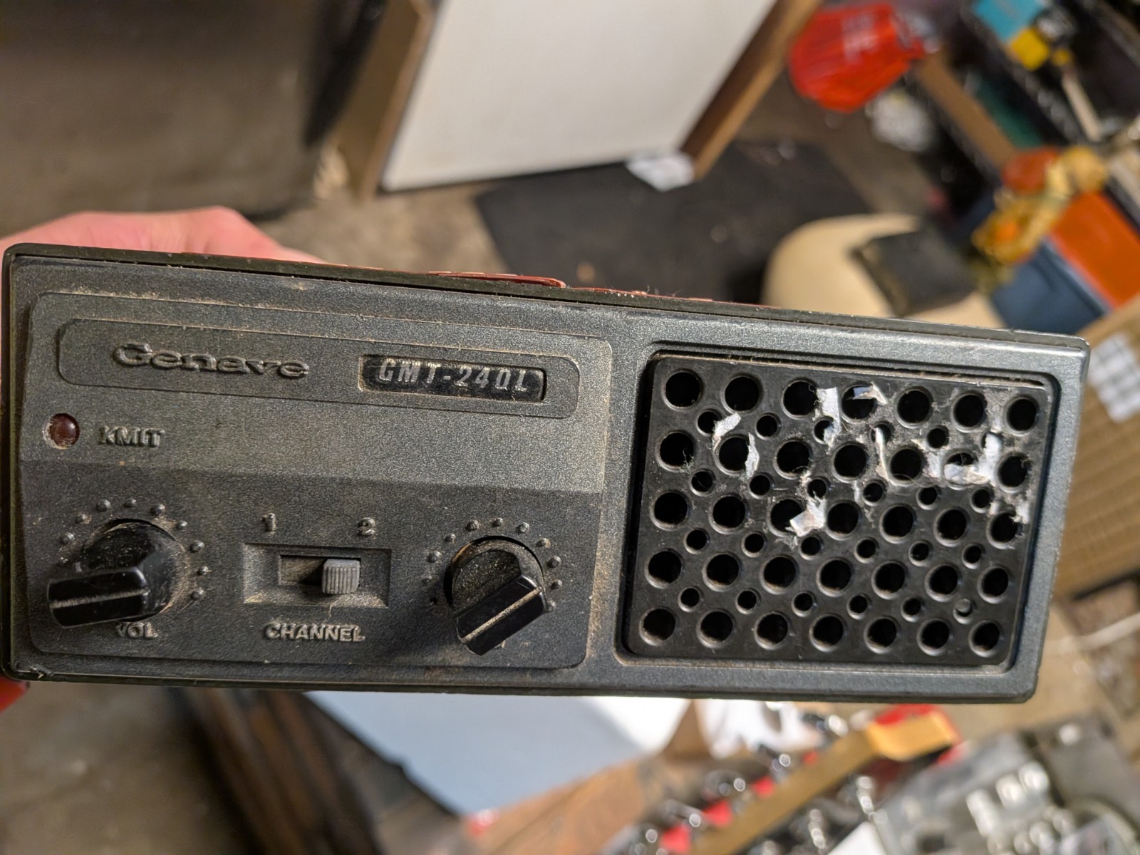 Vintage Aircraft? Transceiver Genare GMT 240L Made In Indianapolis Crystals…