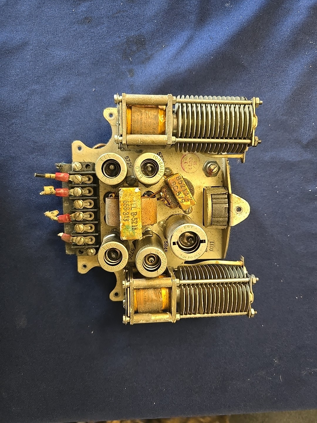 Unknown Aviation Voltage Regulator W/ Vaccum Tubes