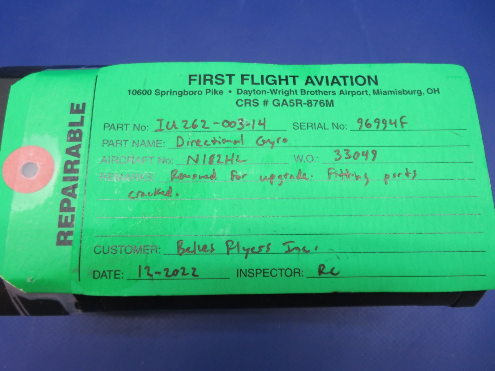 Cessna Century IIB Autopilot System w/ Manual 1C363-1-397R FOR PARTS (1025-103)