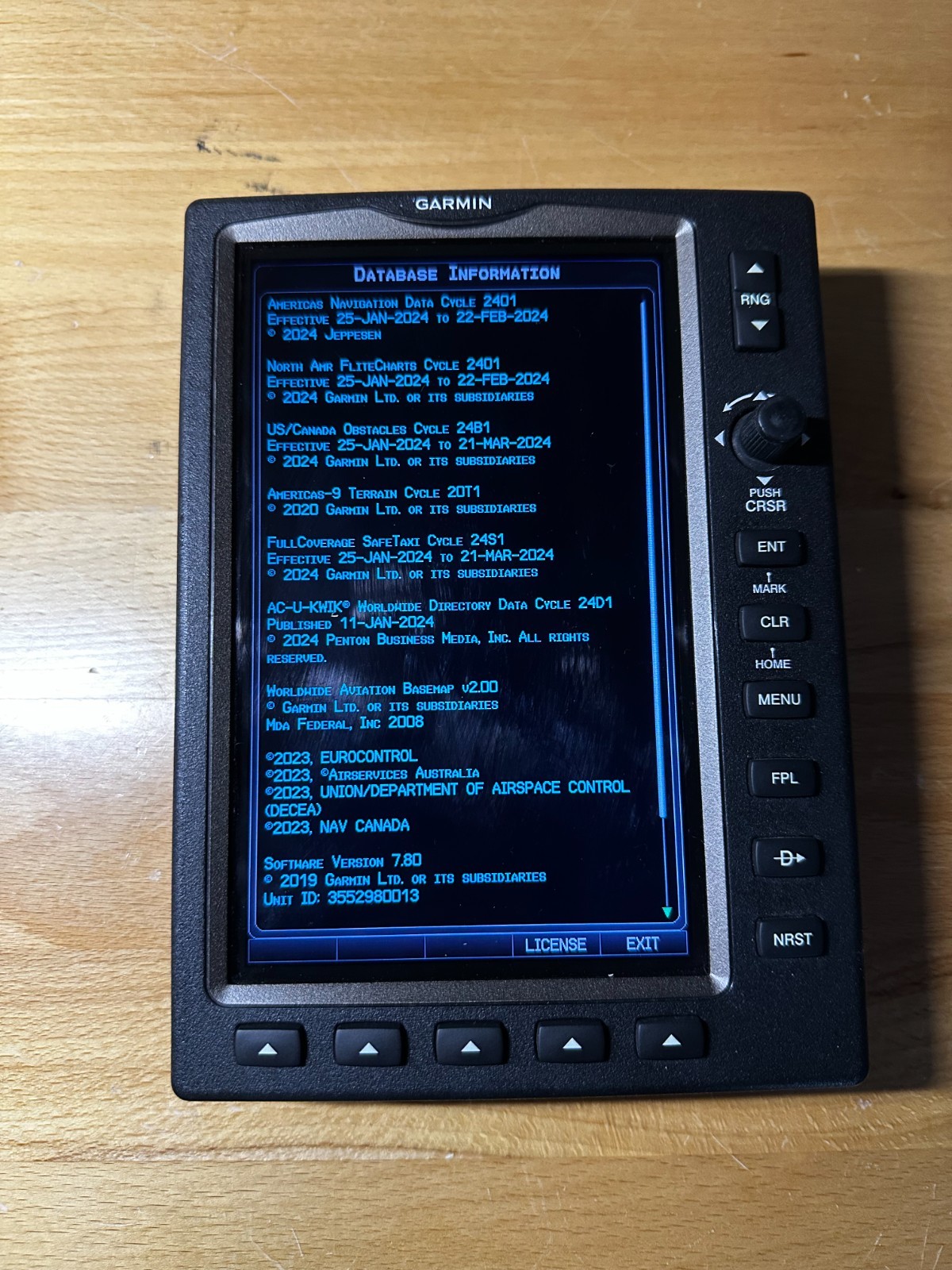 Garmin GPSMAP 695 with many desirable accessories guaranteed 30 days
