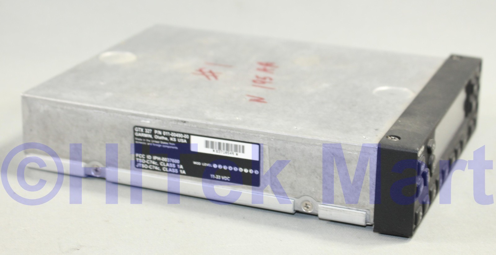 Garmin GTX 327 Transponder with tray – PN: 011-00490-00