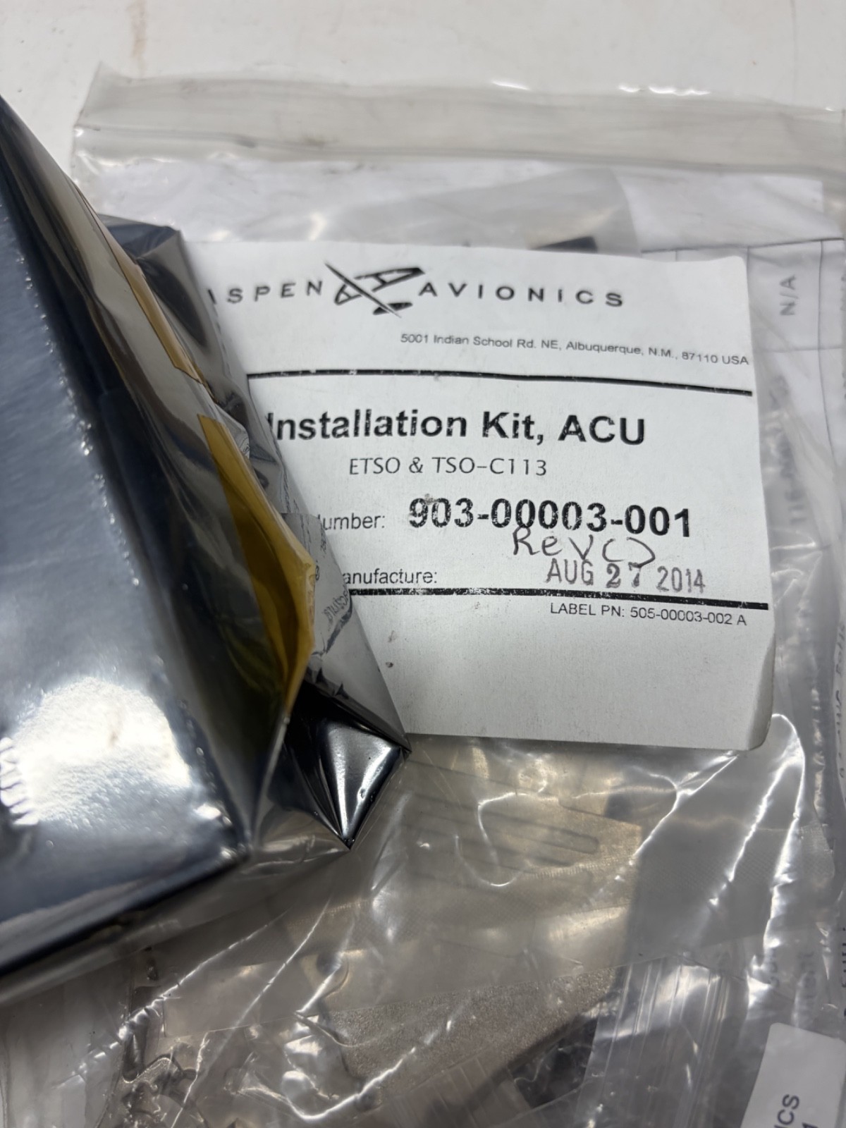 Aspen Avionics Analog Converter Unit PN 910-00004-001 NEW with INSTALLATION KIT