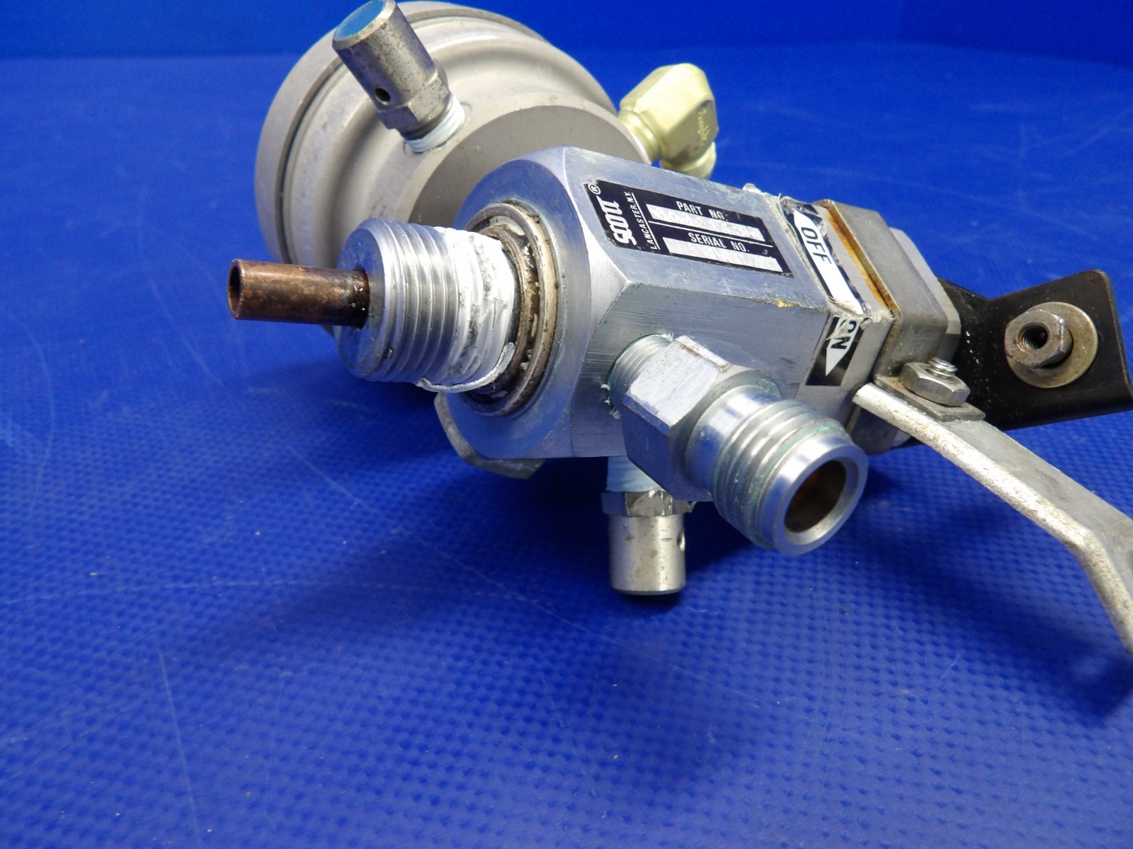 Mooney M20K Scott Oxygen Bottle P/N 803216-03 CORE (0726-1235)