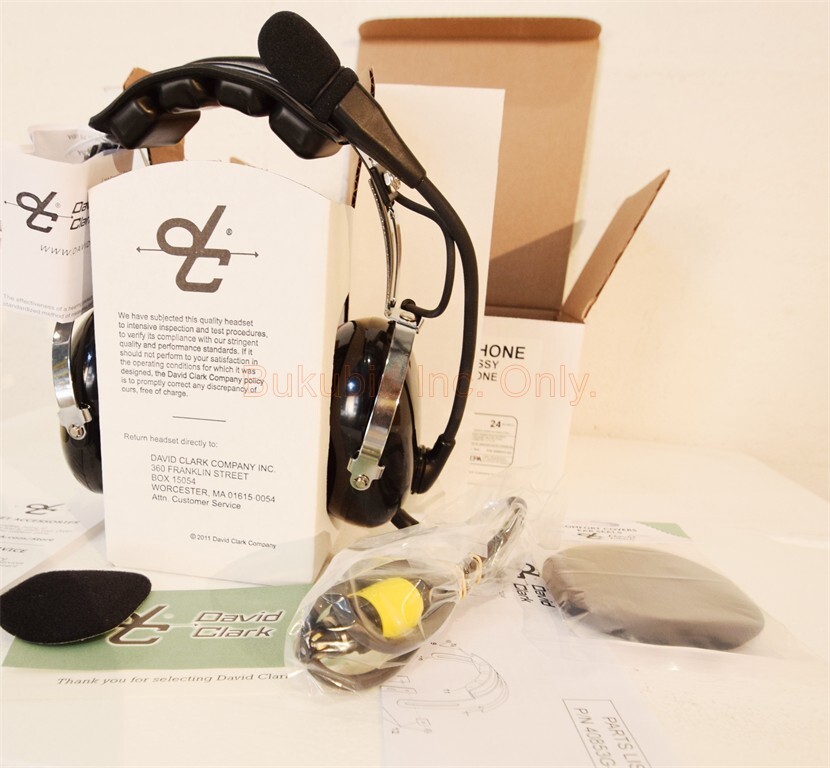 David Clark 40853G-03 Aviation Headset with M-7A Microphone New In Box