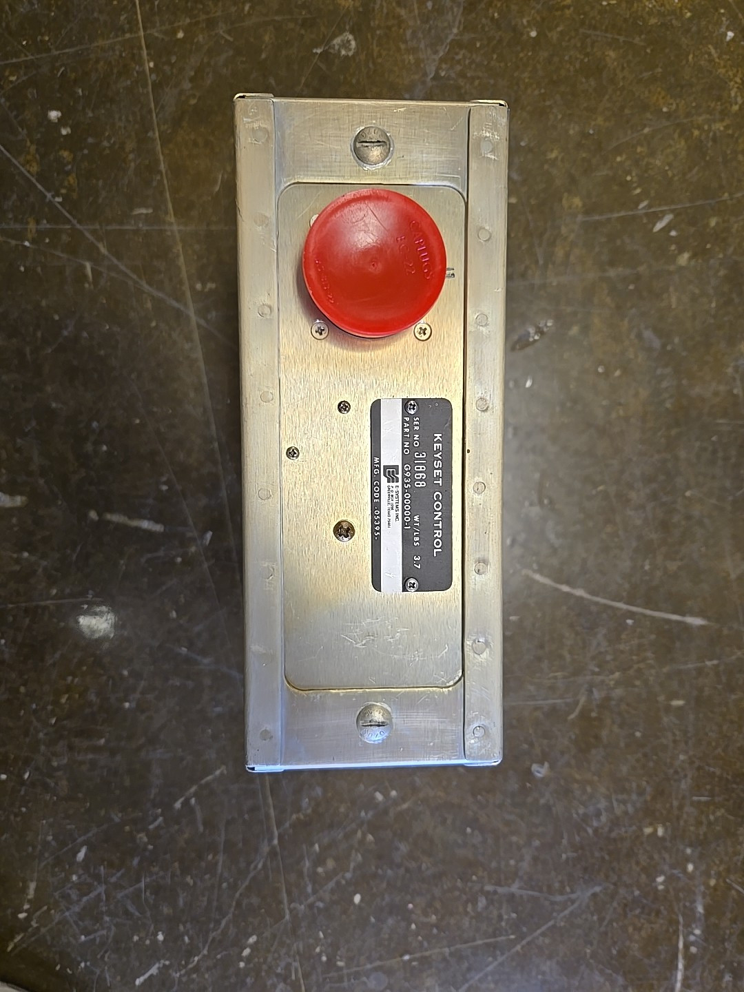 Military Aircraft Keyset Control Unknown Application