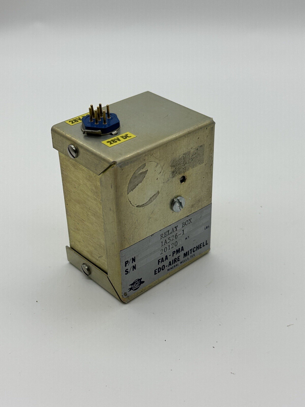 Edo-Aire Mitchell Relay Box Autopilot Century III P/N 1A526-1 1A526