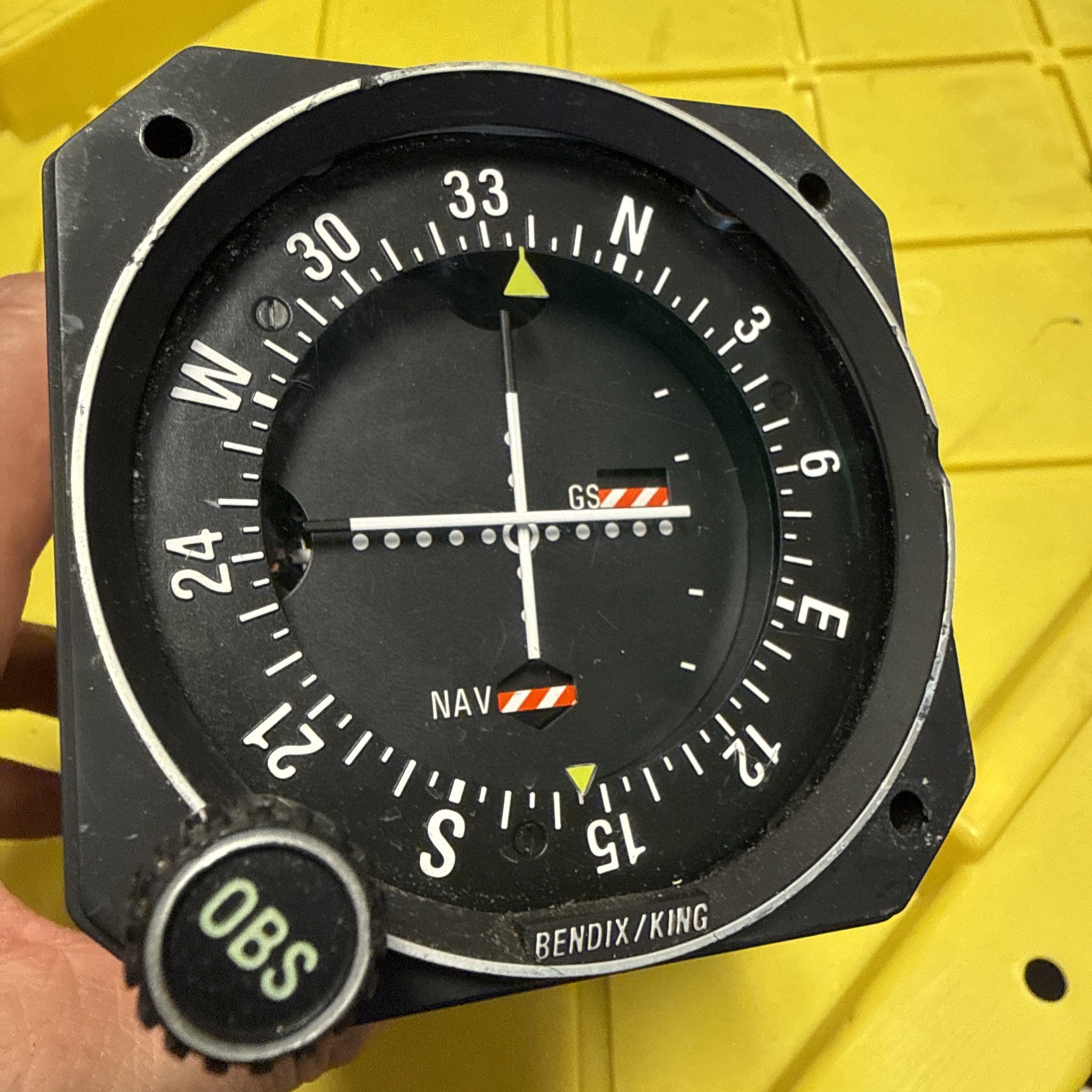 Bendix King KI 209 VOR/LOC/GS Indicator P/N 066-3056-01 Mod 3 See Description