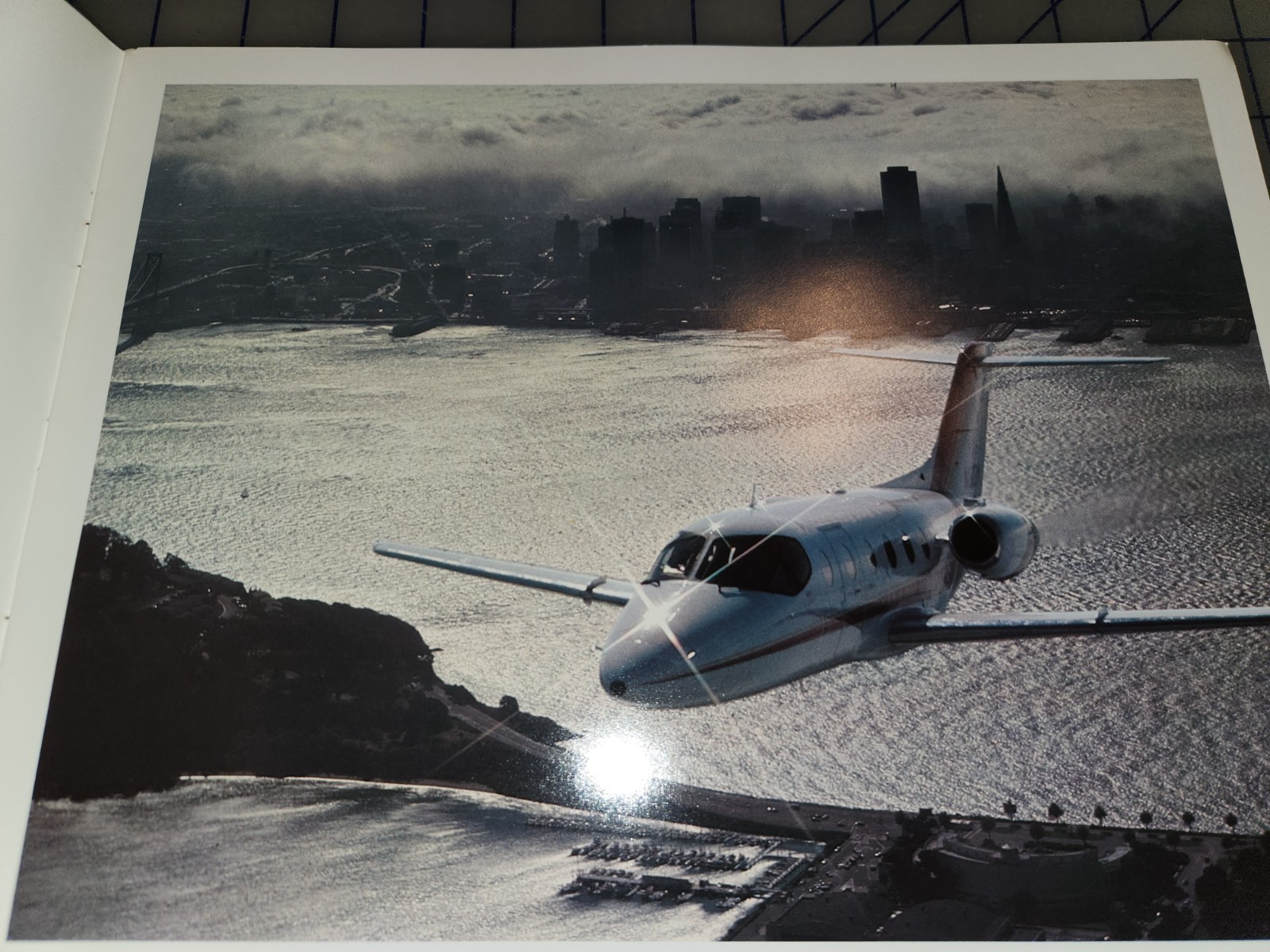1980s Mitsubishi Diamond I Jet Plane Brochure Original