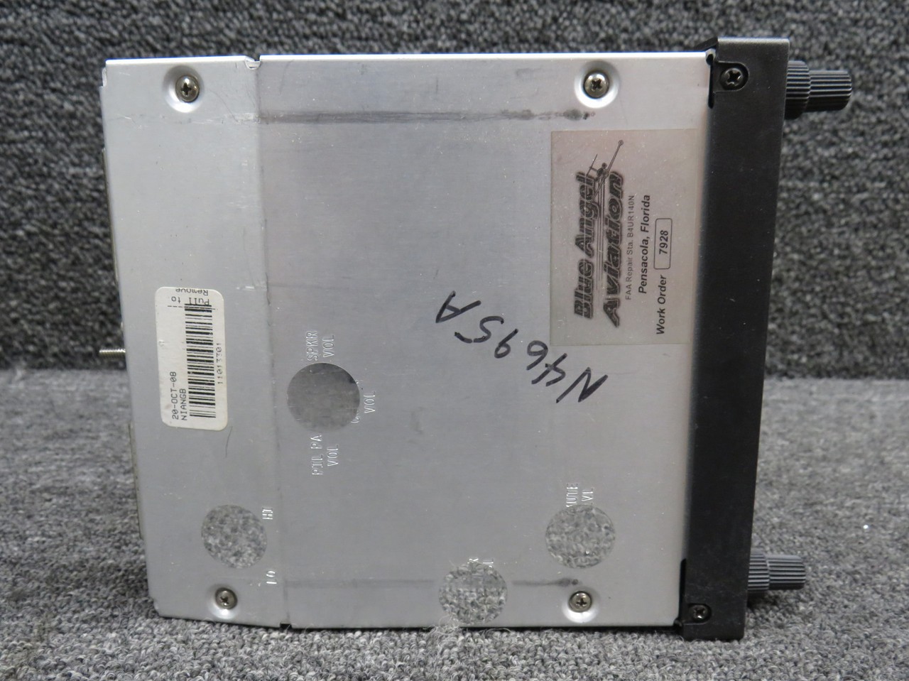 011-00401-10 Garmin GMA-340 Audio Selector Panel with Mods (Volts: 11-33)