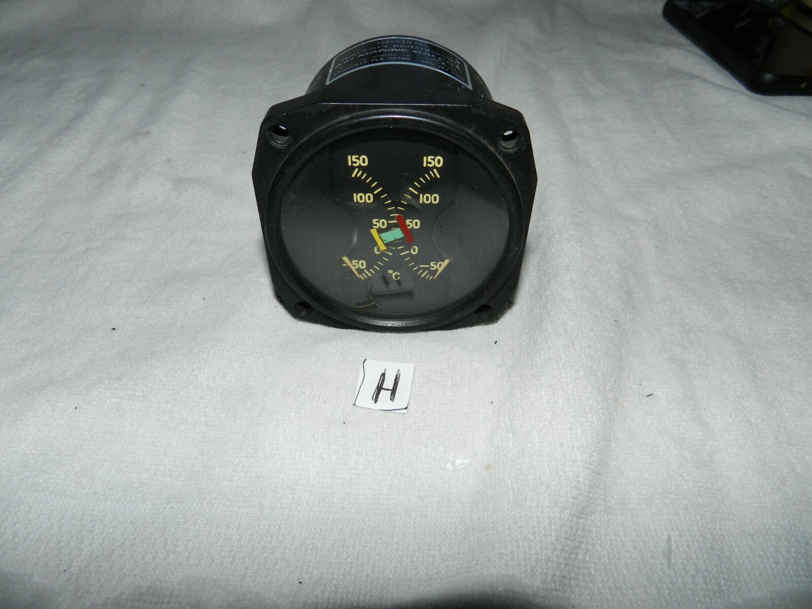 AN5795-6 (USE: 33205) T Edison Dual LH / RH Temperature Ind (Volts: 12-24)