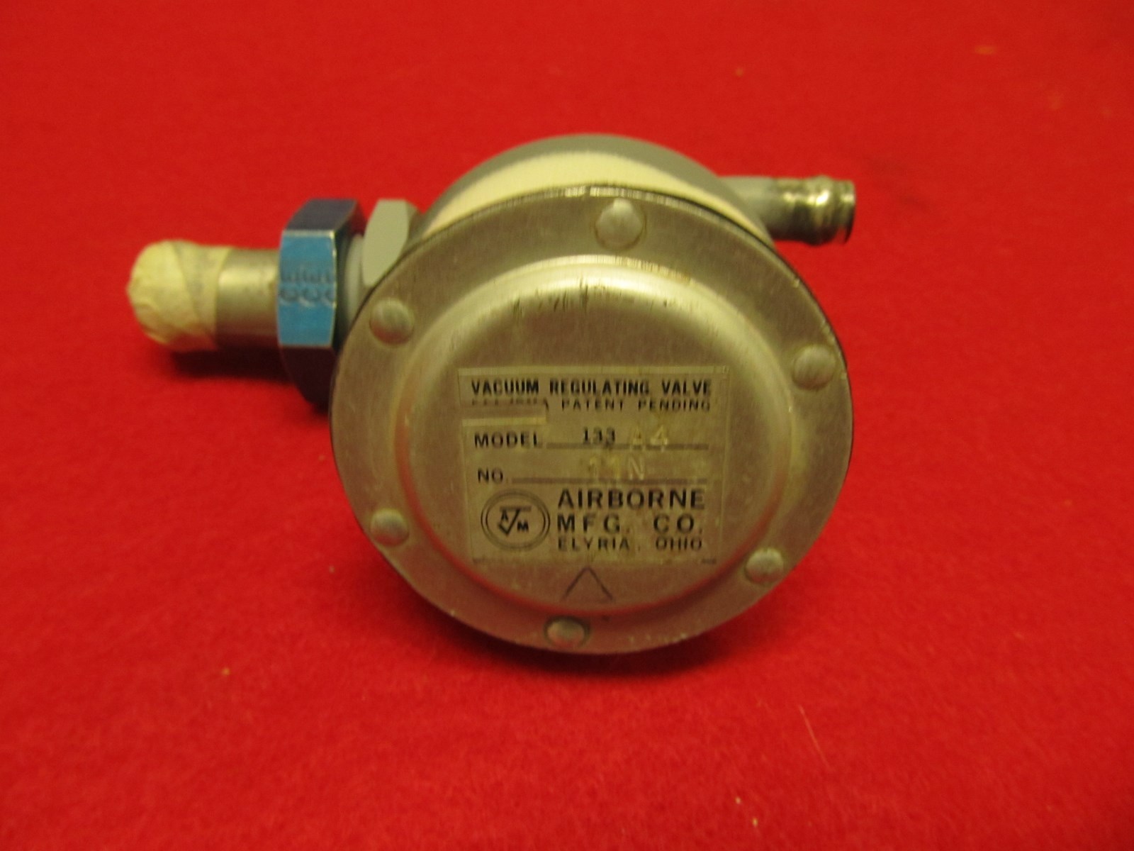 2 Port Vacuum Regulator 133A4 Airborne with Filter Warrant 30 Days Sold Each