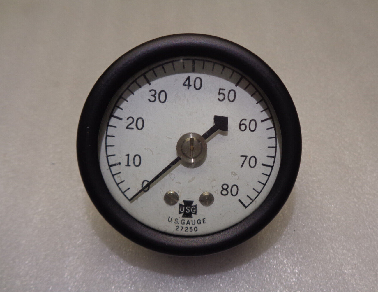 U.S. GAUGE AIR PRESSURE GAGE INDICATOR 730025-15 / 27250 NEW