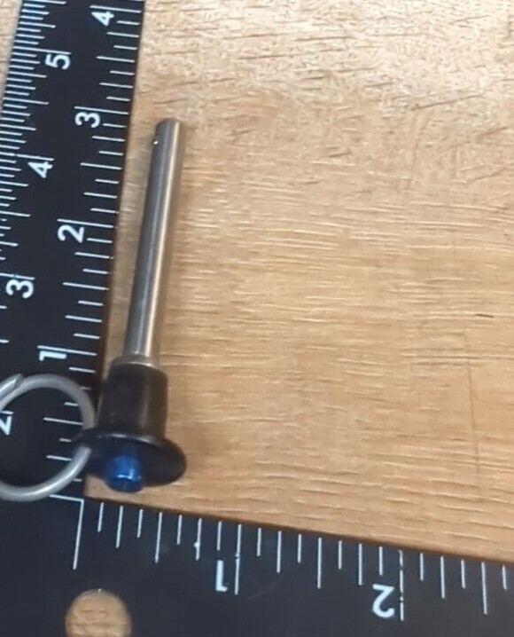 1/4″ X 1.8 ” GRIP , Stainless Steel Carrlane BALL LOCK QUICK RELEASE PIN Button