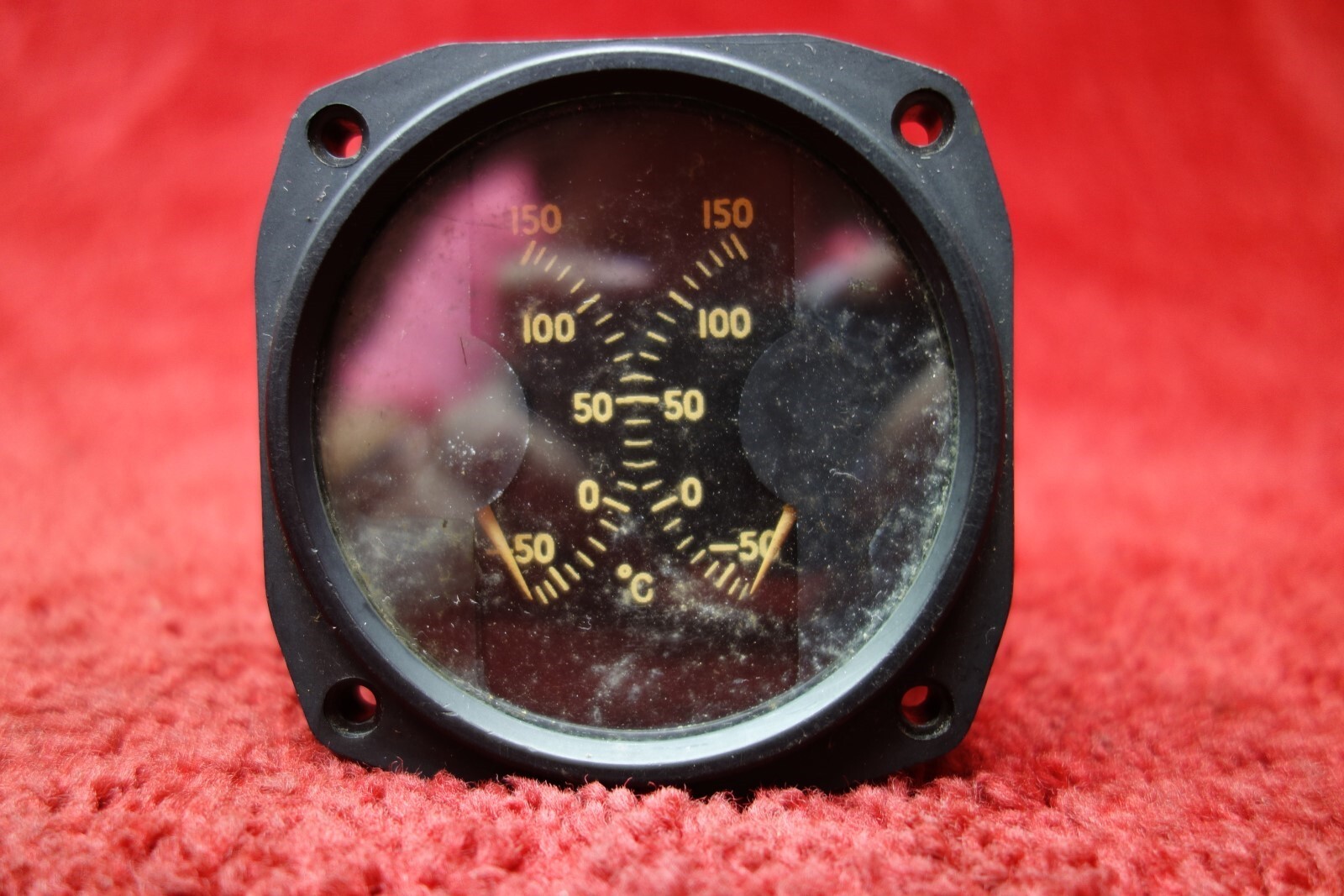 Thomas A. Edison Inc Dual Temp Indicator 12/24V PN 33205, AN-5795-6