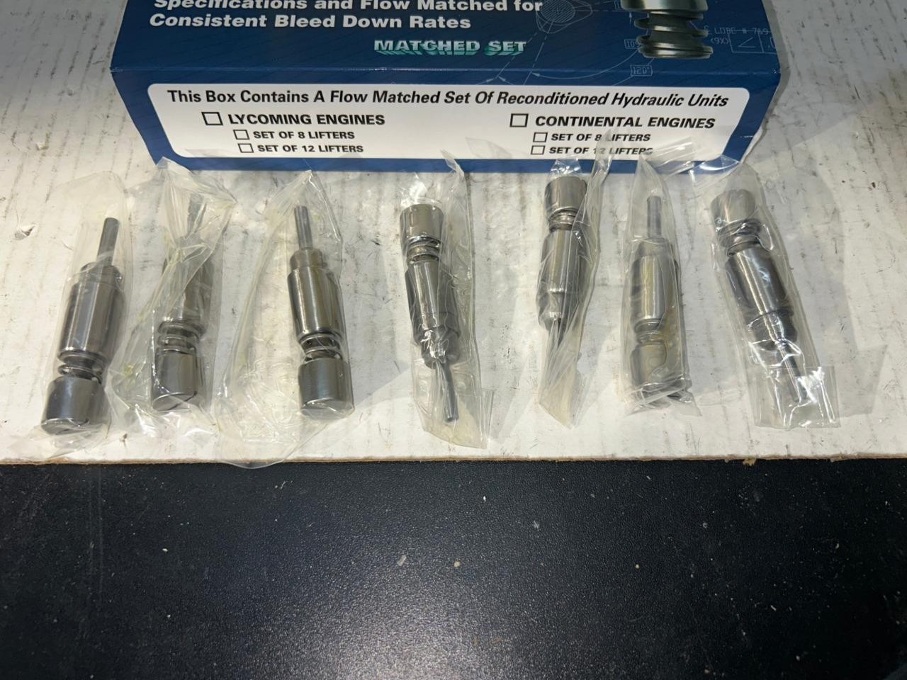 Certified Continental TCM 21609 A-65 Hydraulic Units and Caps w/8130