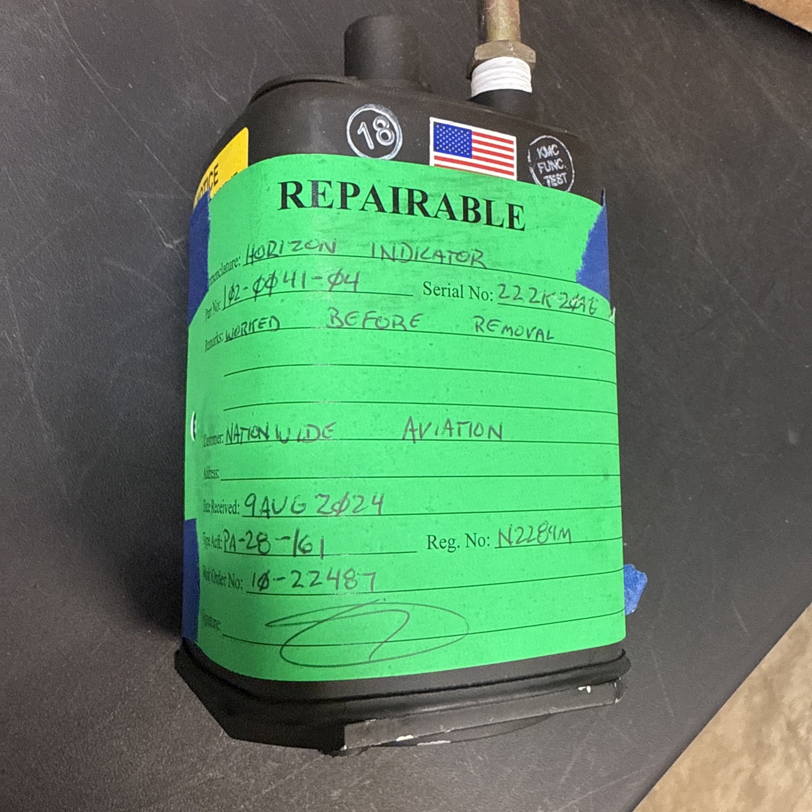 Horizon Attitude Indicator 102-0041-04