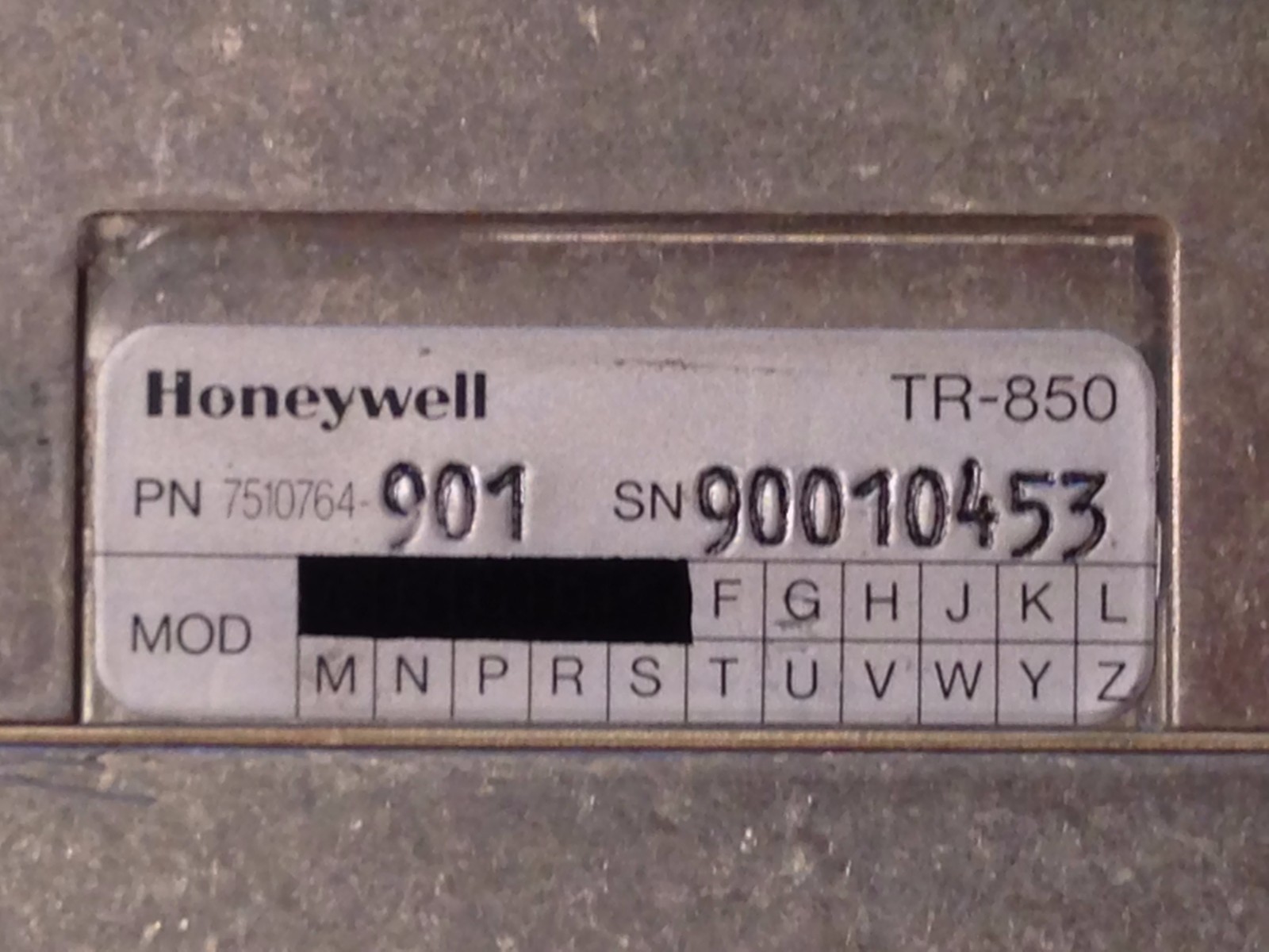 Honeywell Sperry Primus ® II Honeywell TR-850 VHF Comm Module , 7510764-901