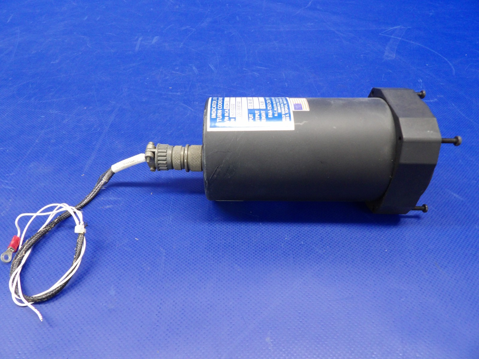 Diamond R.C. Allen Turn Coordinator 11-30V P/N RCA82A-11 TESTED (0626-1466)