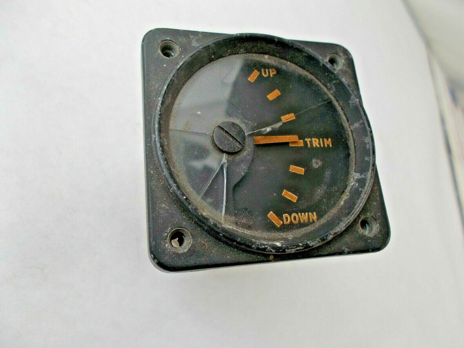 Vintage Bendix Pioneer Instrument Trim Indicator Unknown Model