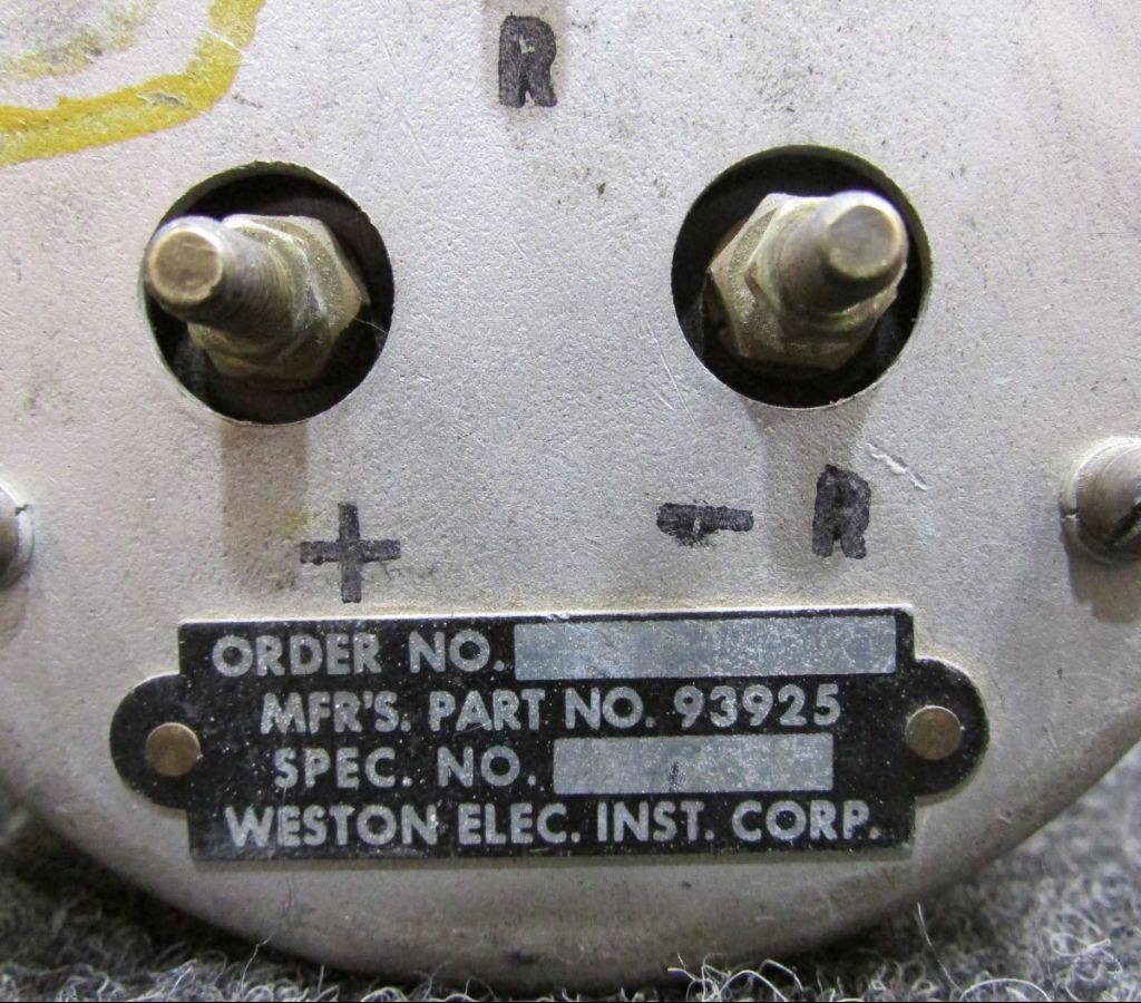 93925 Weston Free Air Temperature Indicator Volts 24