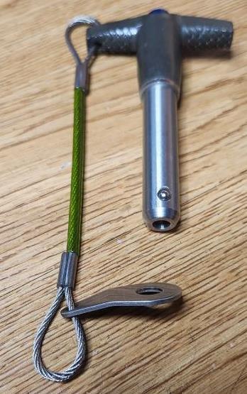 STAINLESS STEEL AVIBANK AVK BLC7TA15SL6C8 7/16X 2″ SS BALL LOCK PIN FREE US SHIP