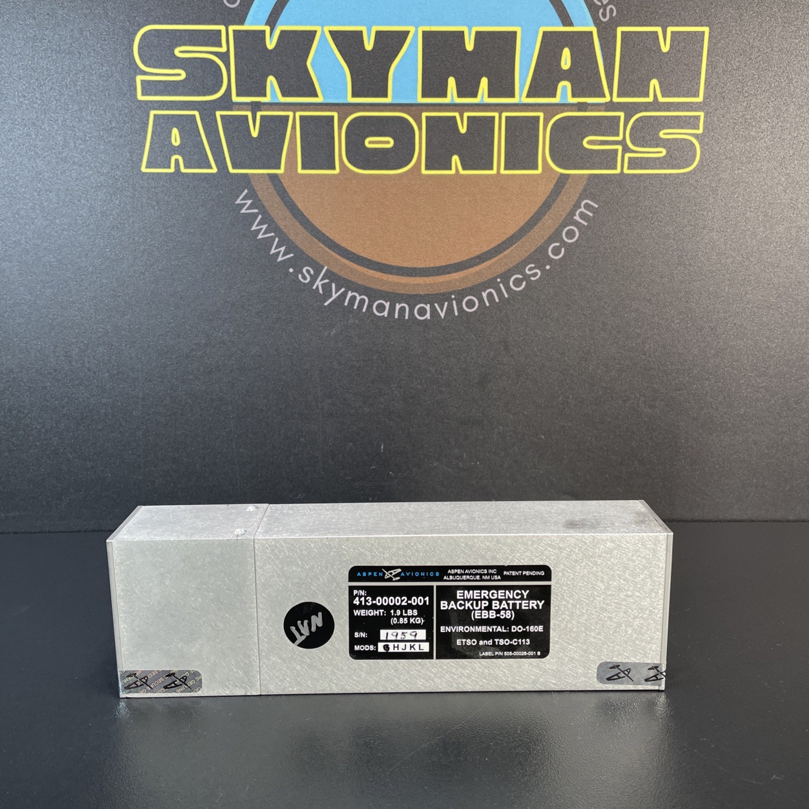 Aspen Emergency Backup Battery – EBB-58 – No Warranty!