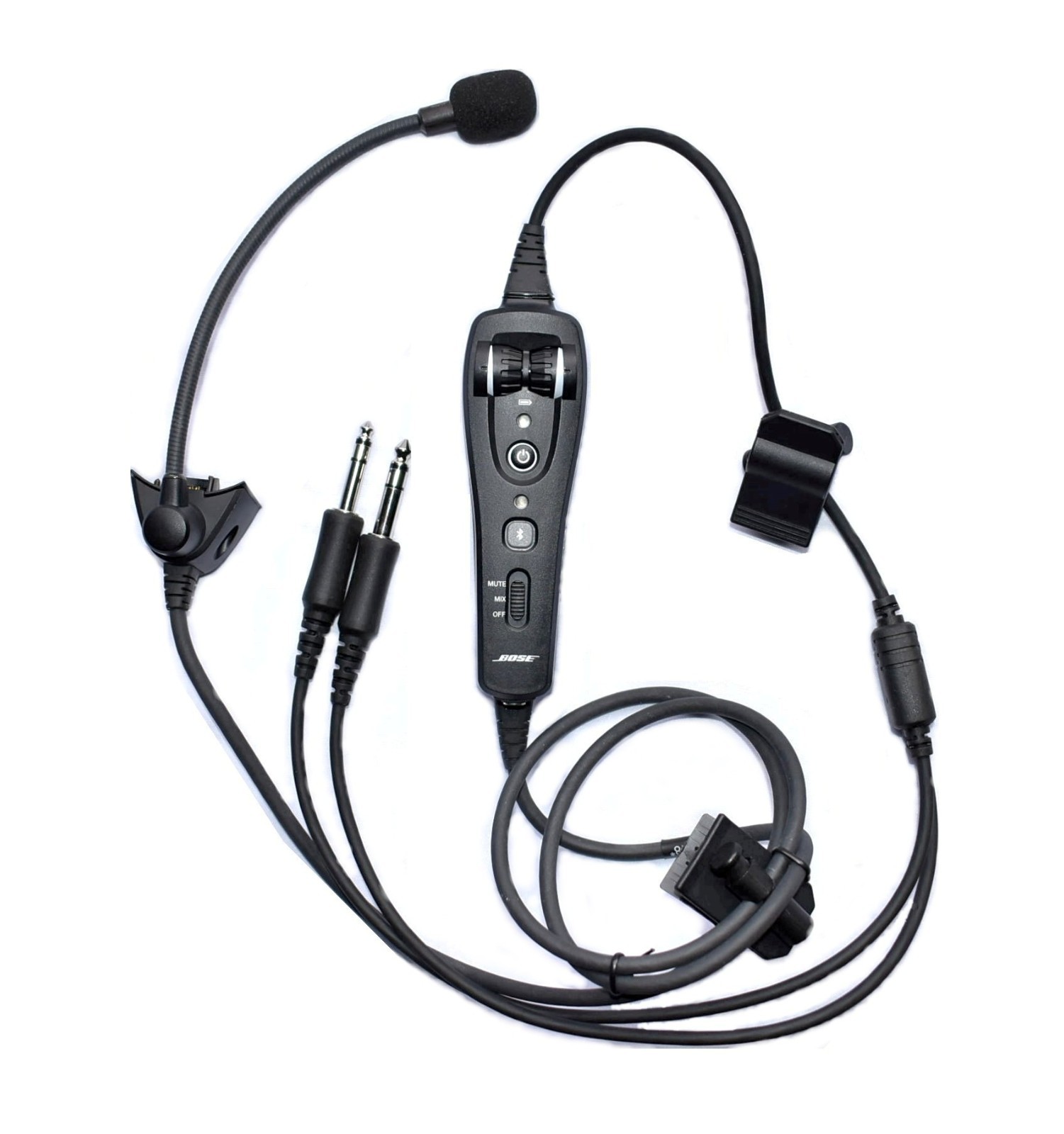 BOSE GA HEADSET WITH BLUETOOTH CONTROL MODULE BOSE A20 , DUAL PLUGS – WARRANTY
